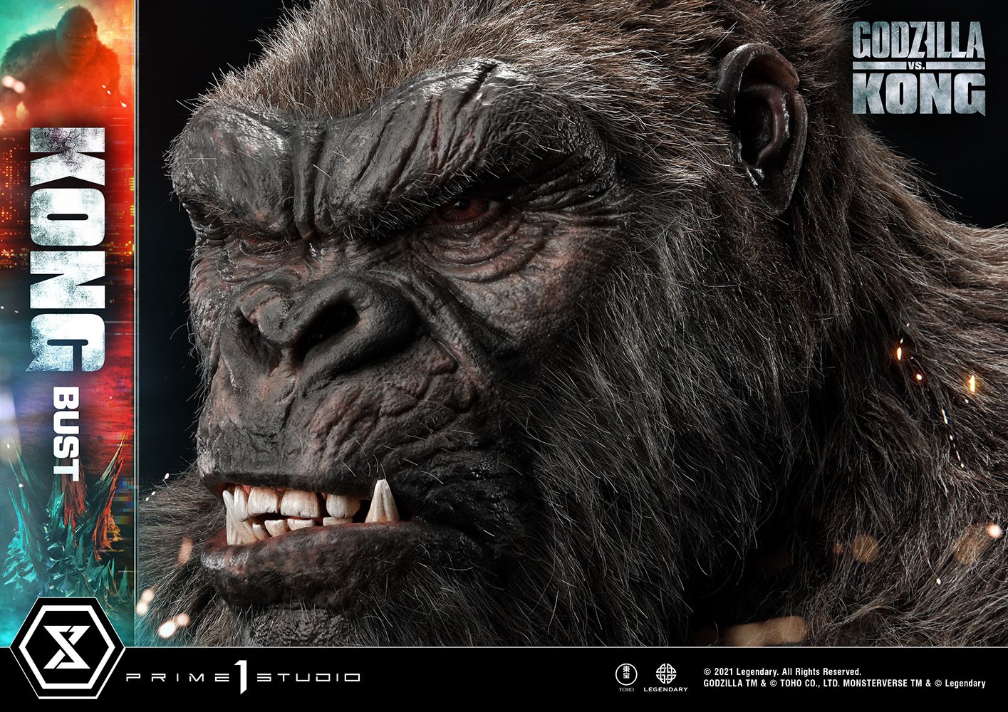 Godzilla vs. Kong Kong Bust  (Prototype Shown) View 14