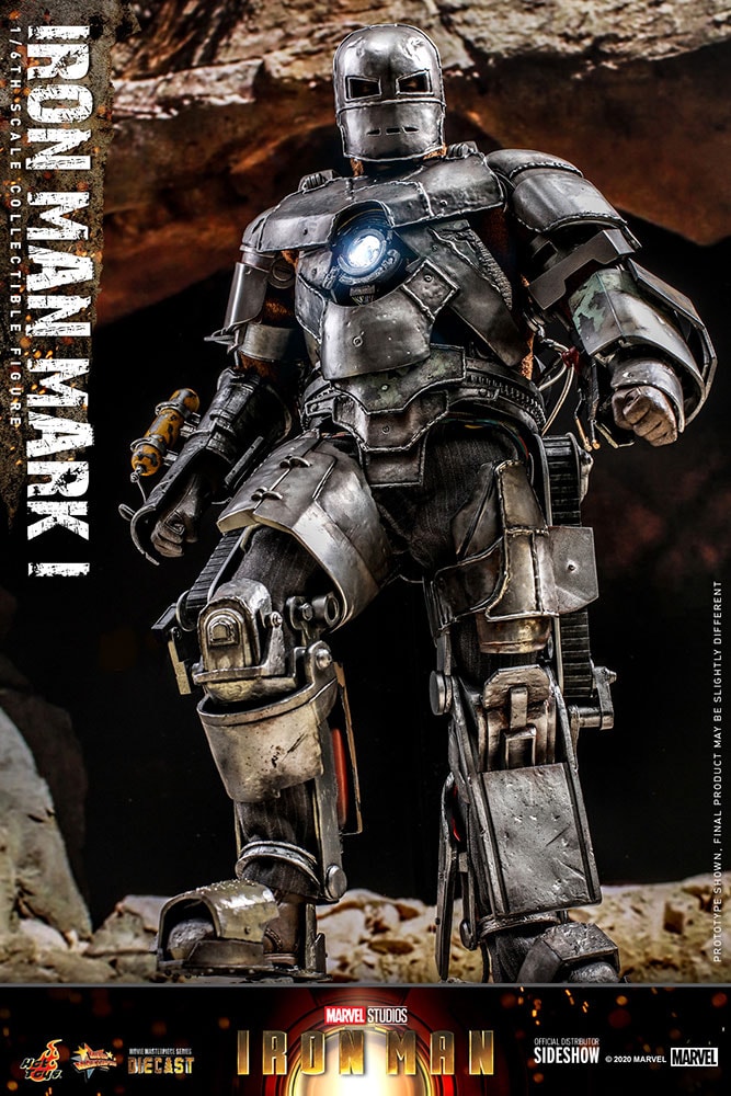Iron Man Mark I (Special Edition) Diecast Sixth Scale Figure