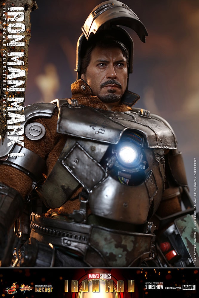 Iron Man Mark I Special Edition Diecast Sixth Scale Figure