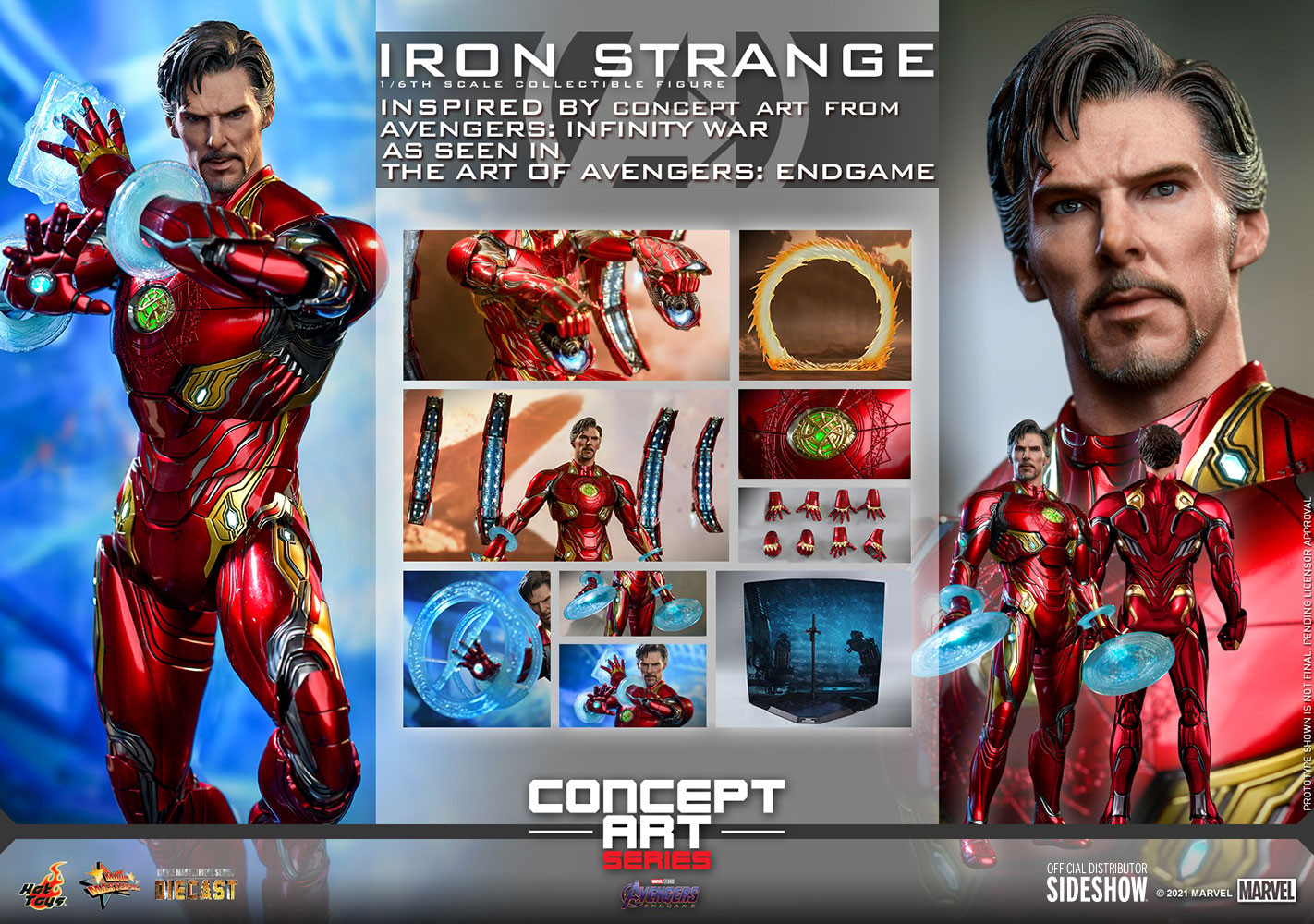 Iron Strange (Special Edition) Sixth Scale Collectible Figure by Hot Toys |  Sideshow Collectibles