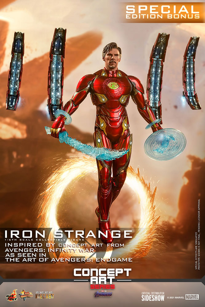 Iron Strange Hot Toys Figure Brings Deleted AVENGERS: ENDGAME Scene to Life