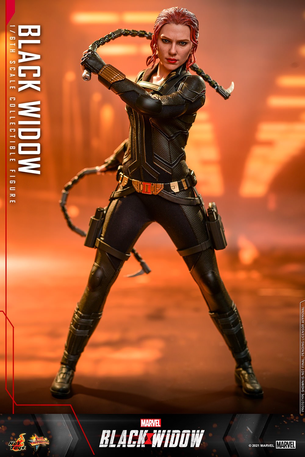 商品画像：Black Widow Sixth Scale Collectible Figure by Hot Toys 3