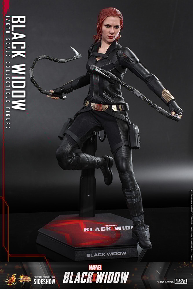 Black widow action shop figure