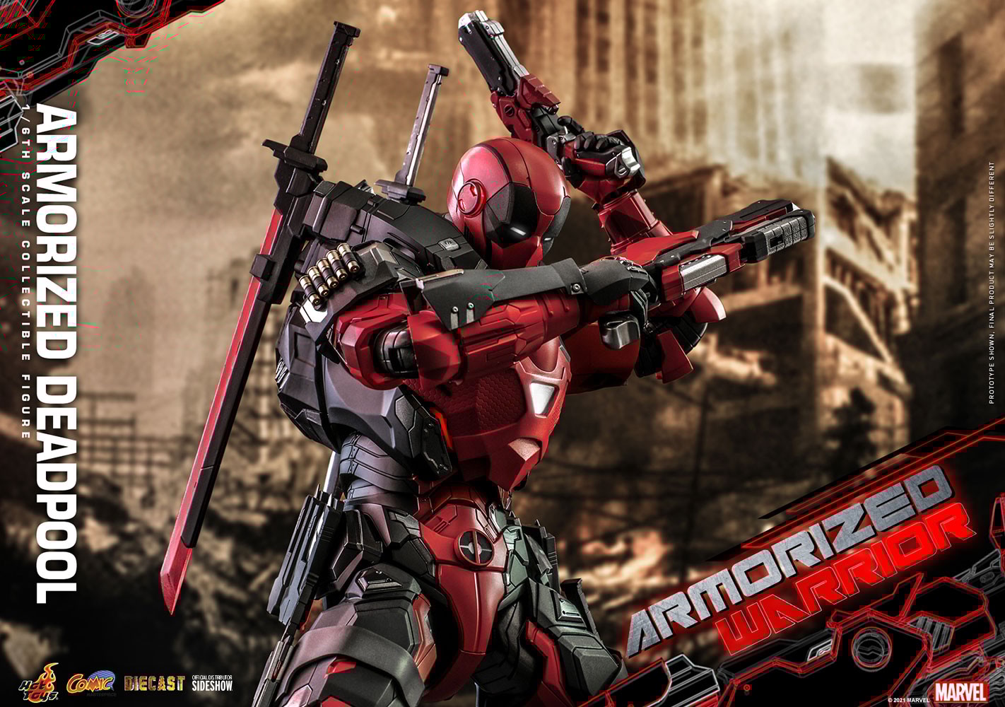 Armorized Deadpool (Special Edition) Exclusive Edition (Prototype Shown) View 2