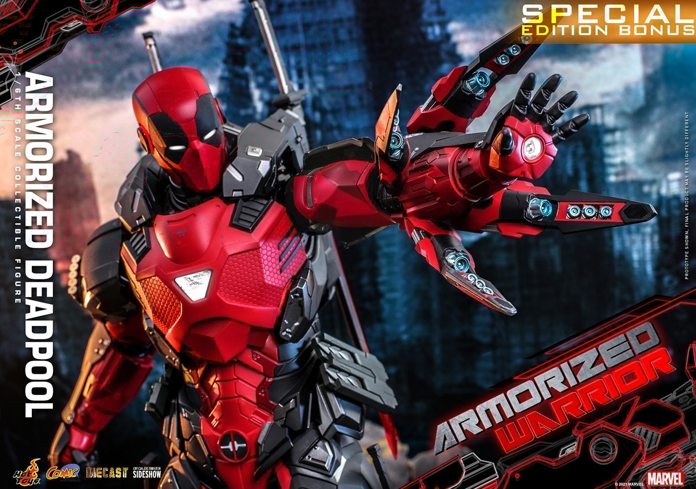 Armorized Deadpool (Special Edition) Exclusive Edition (Prototype Shown) View 8