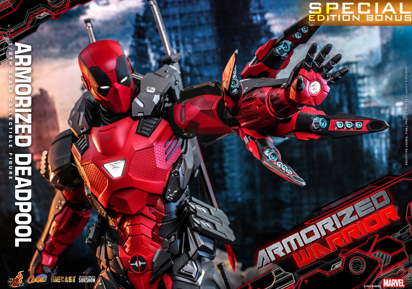 Armorized Deadpool (Special Edition) Exclusive Edition (Prototype Shown) View 15