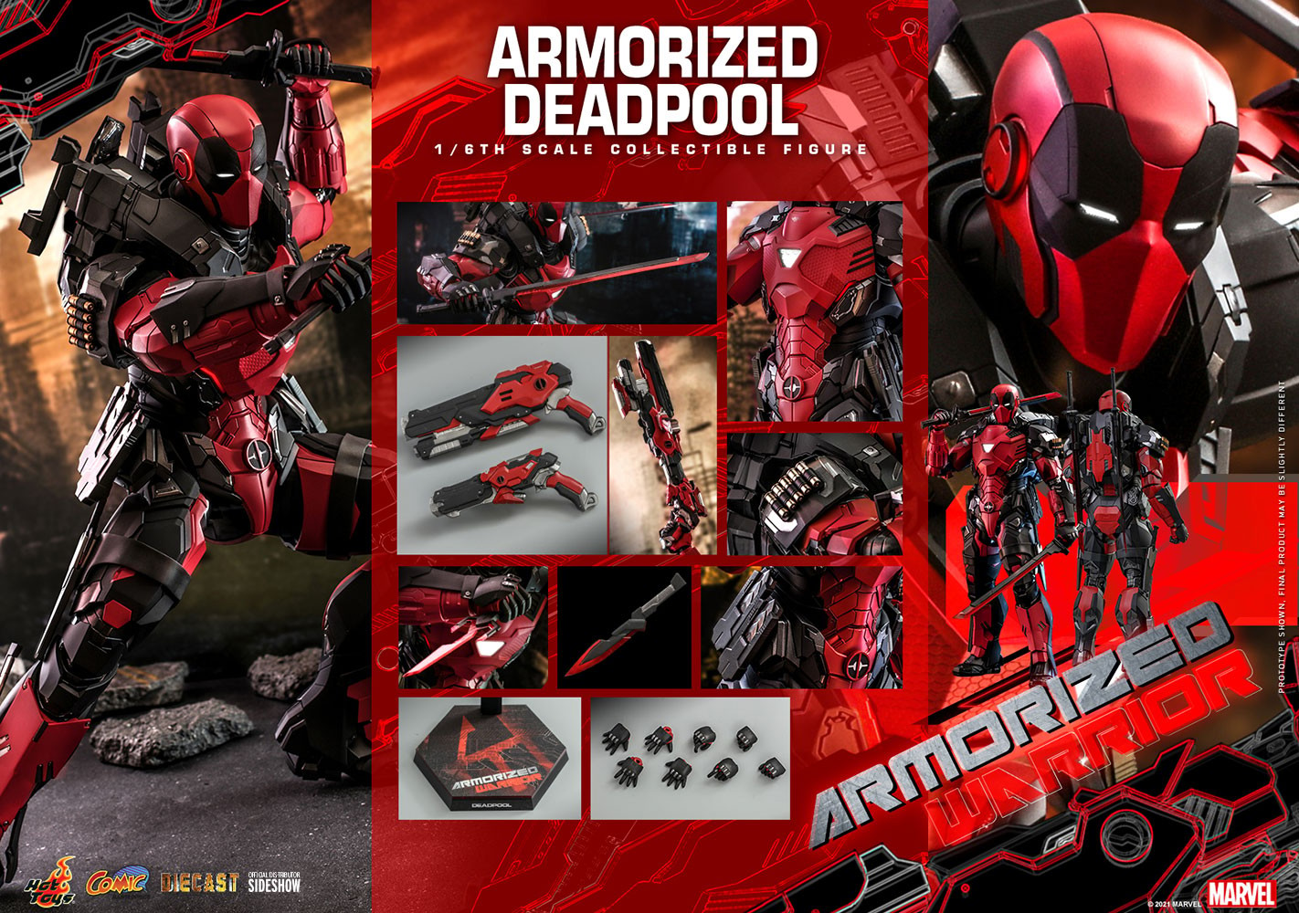 Armorized Deadpool (Special Edition) Exclusive Edition (Prototype Shown) View 21