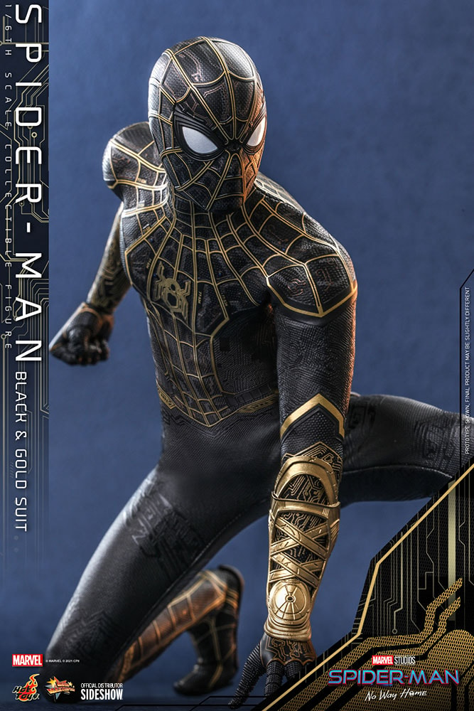 Spider-Man (Black & Gold Suit) (Prototype Shown) View 8