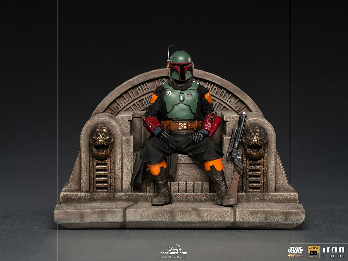 Boba Fett on Throne Deluxe- Prototype Shown