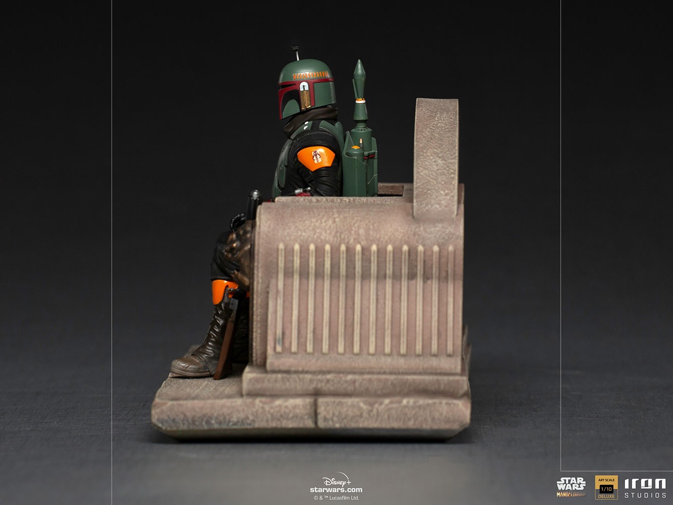 Boba Fett on Throne Deluxe- Prototype Shown