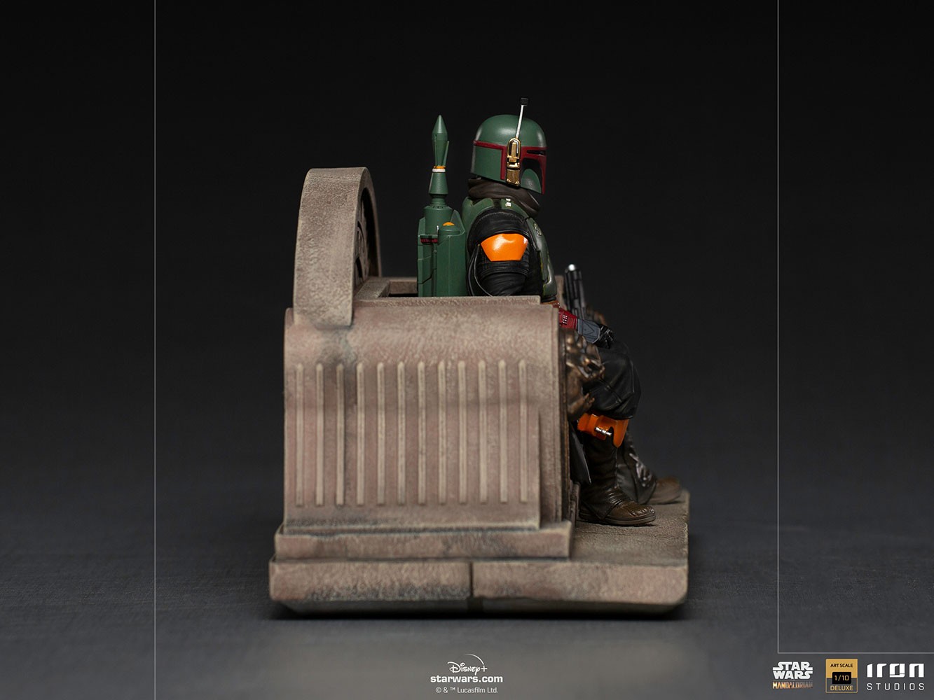 Boba Fett on Throne Deluxe- Prototype Shown