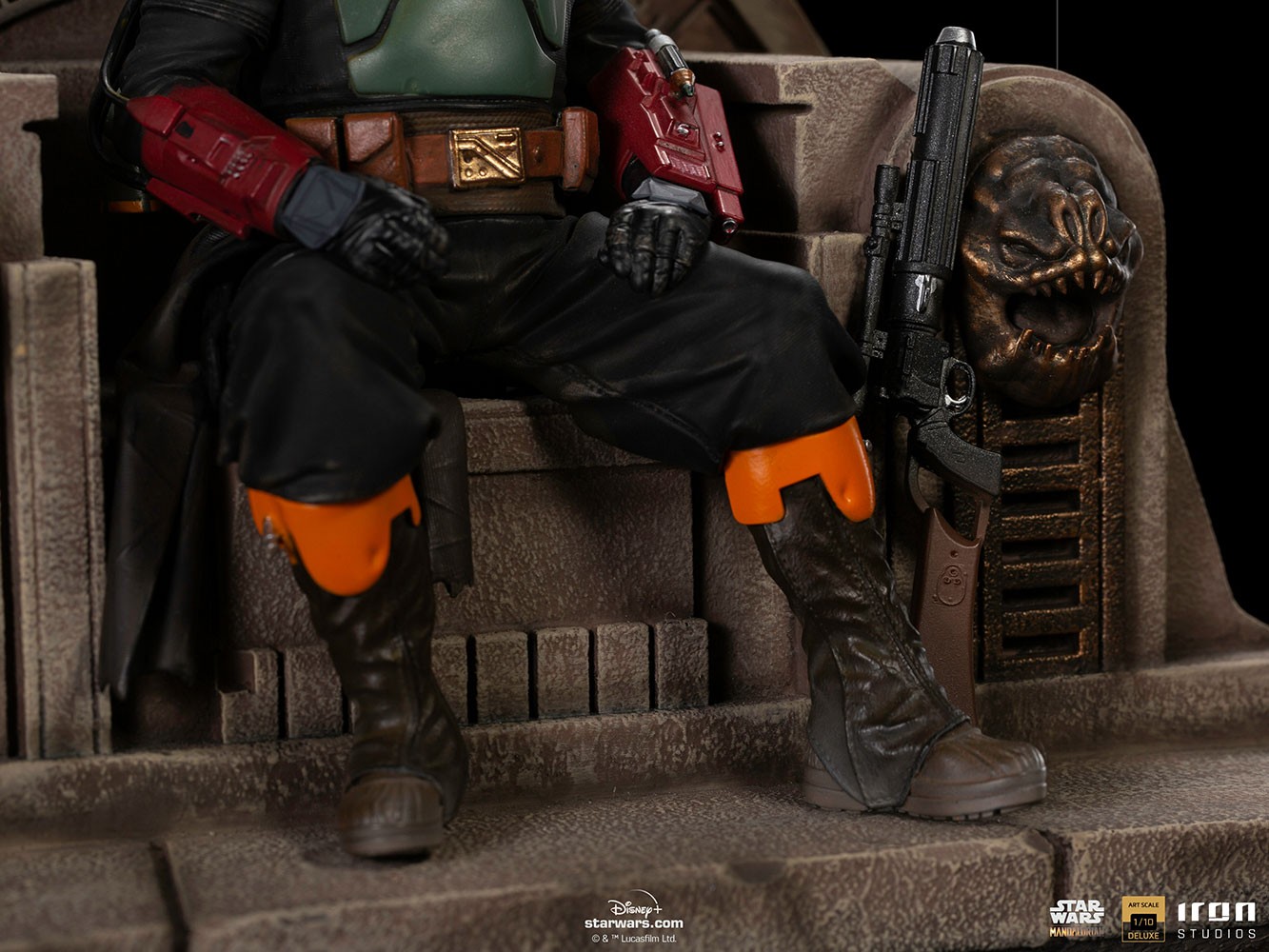 Boba Fett on Throne Deluxe