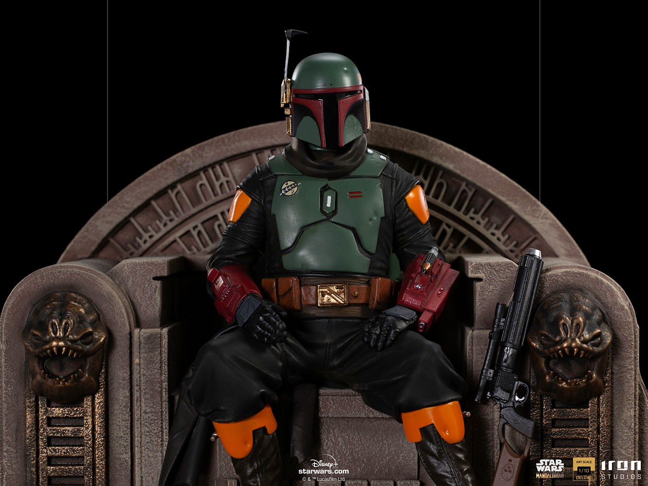 Boba Fett on Throne Deluxe
