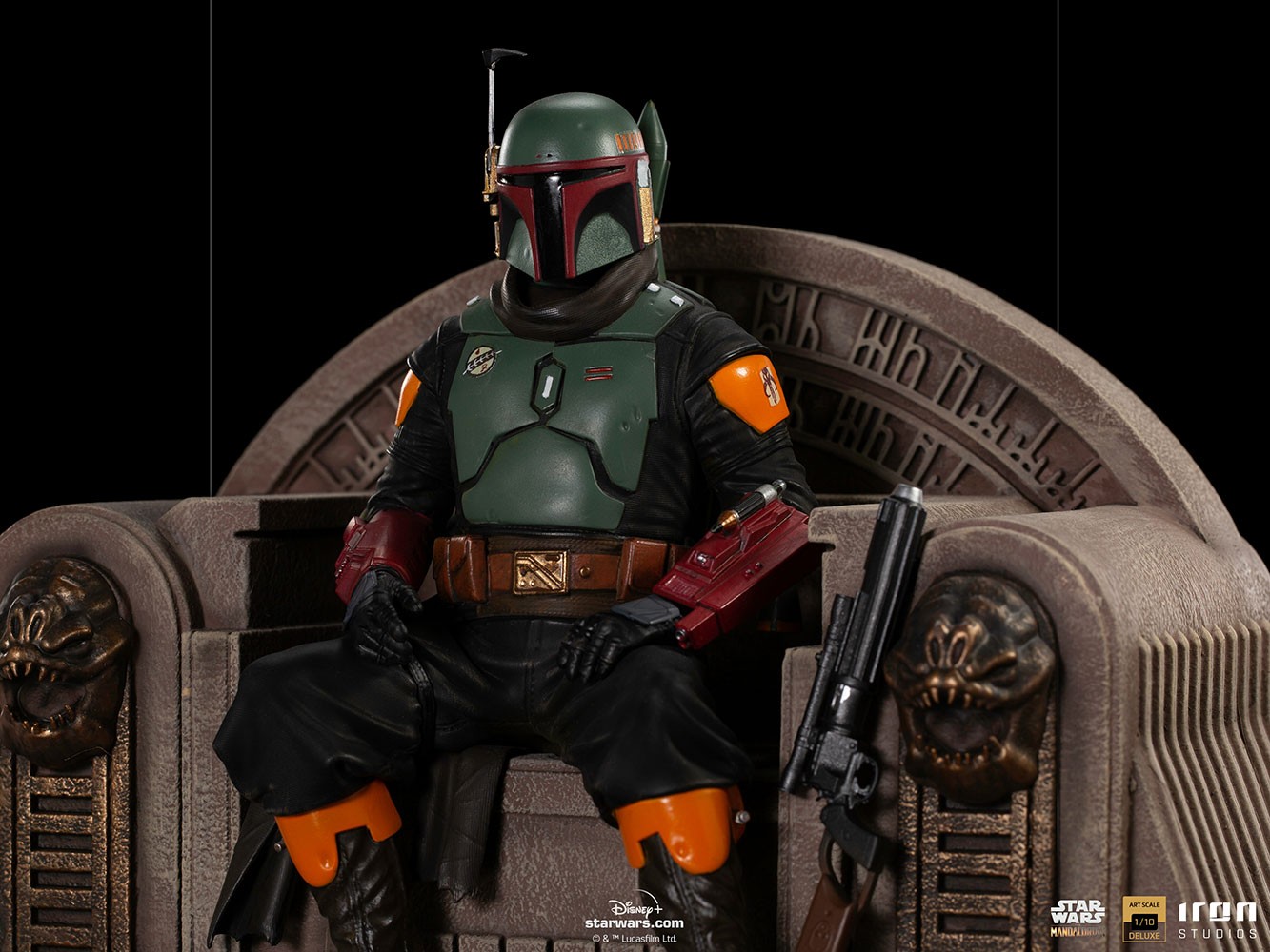 Boba Fett on Throne Deluxe
