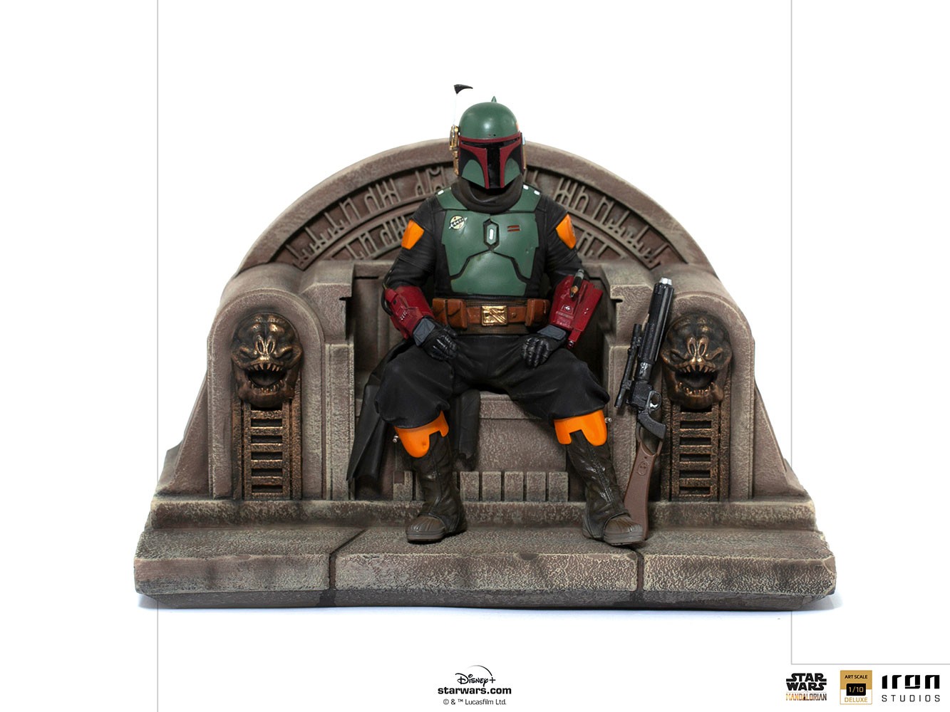 Boba Fett on Throne Deluxe