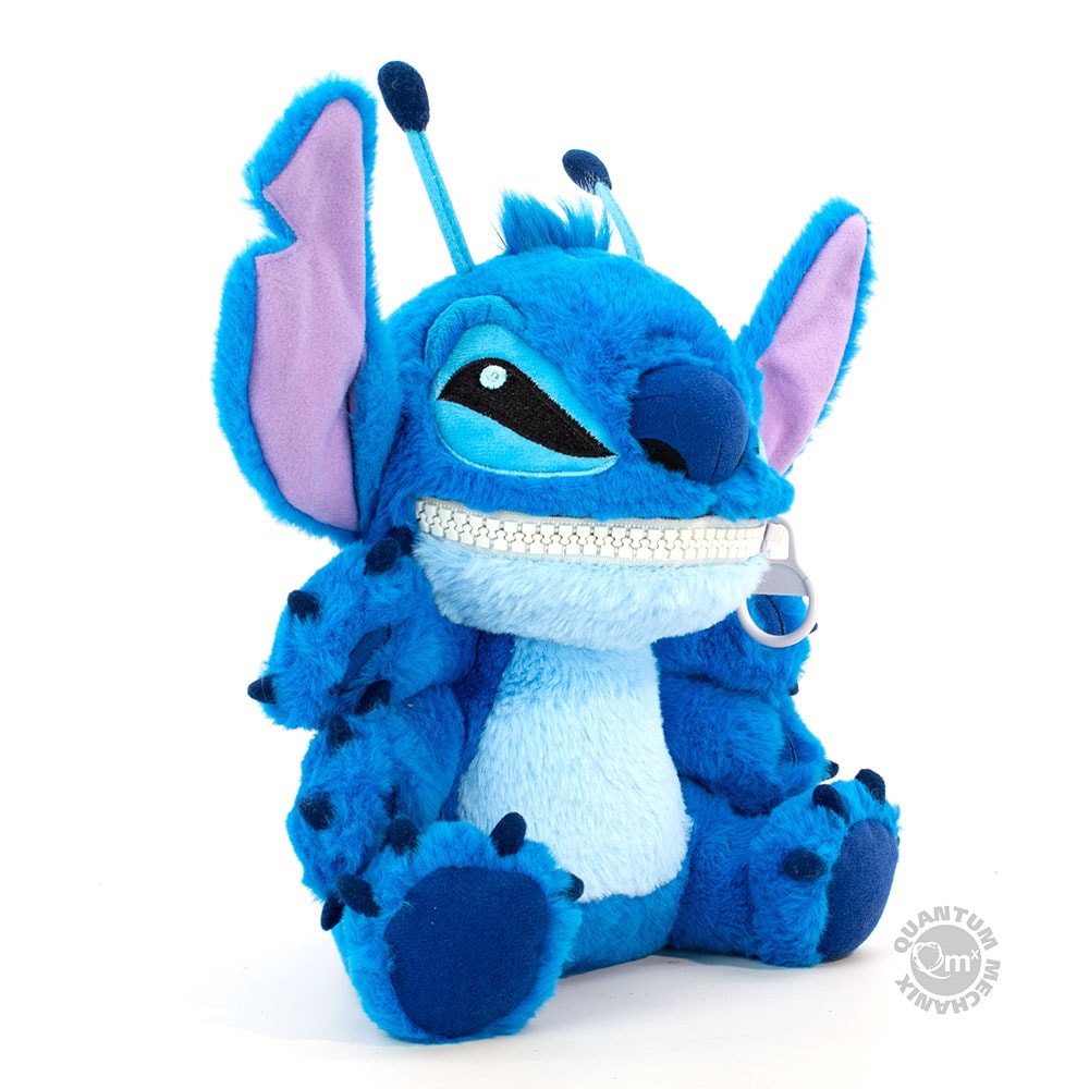 Disney Snugeez Stitch Plush 8 Round Pillow Microbead Squishy Stuffed  Animal