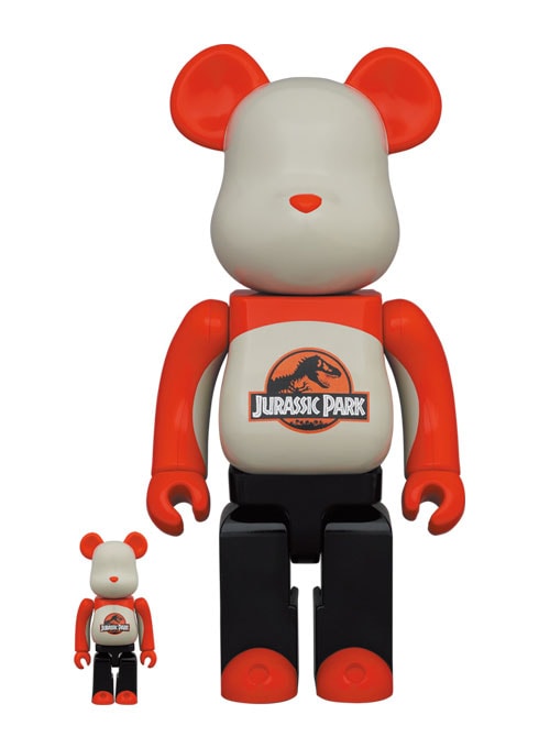 Be@rbrick Jurassic Park 100% & 400%- Prototype Shown
