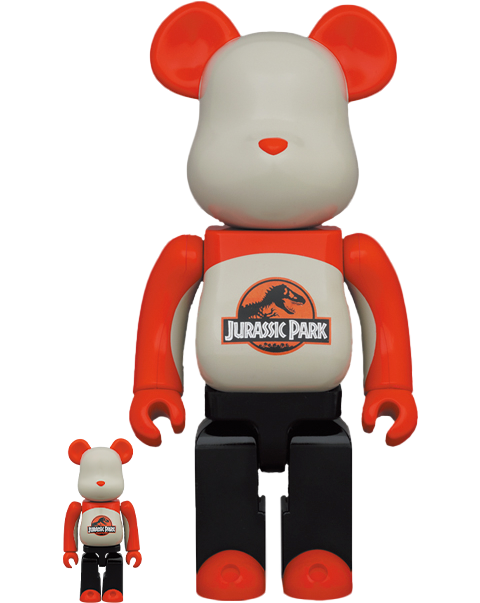 Be@rbrick Jurassic Park 100% & 400%- Prototype Shown