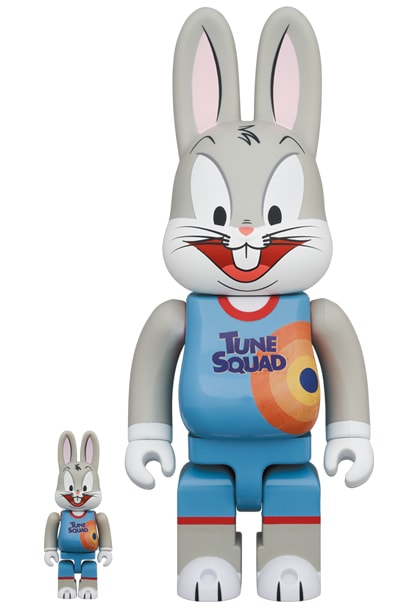 R@bbrick Bugs Bunny 100% and 400% Collectible Figure Set by Medicom