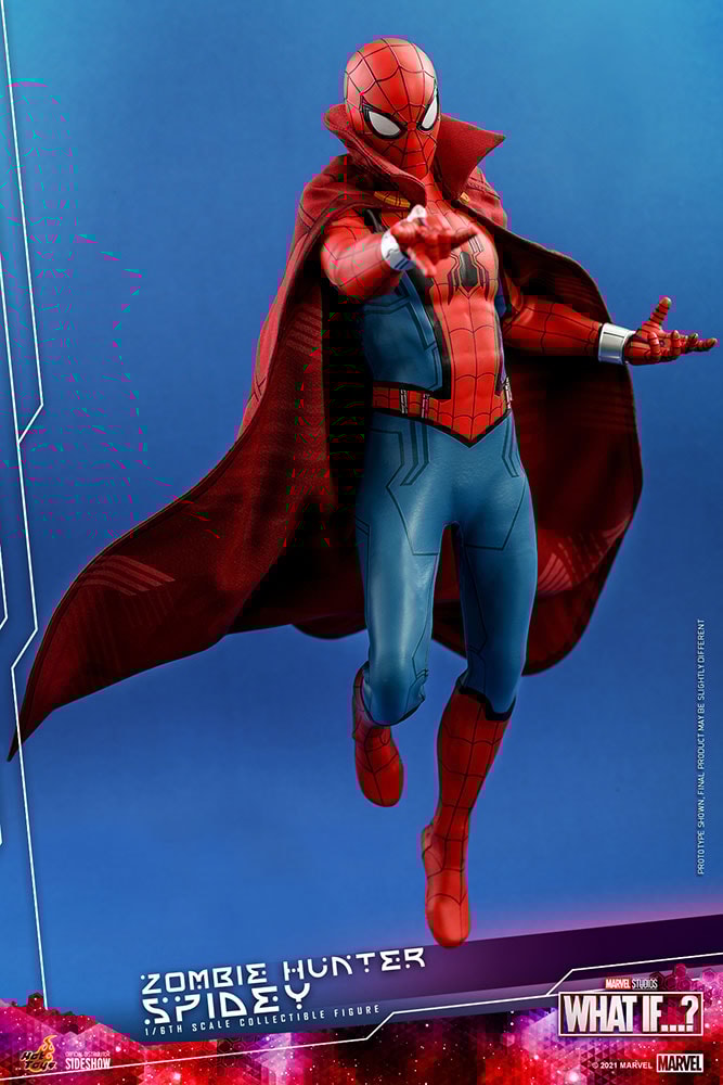 Zombie Hunter Spidey Sixth Scale Figure by Hot Toys Sideshow