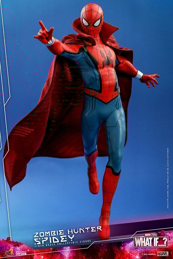 Zombie spiderman shop figure