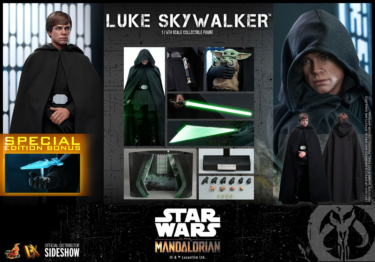 Luke Skywalker (Special Edition) Exclusive Edition (Prototype Shown) View 14