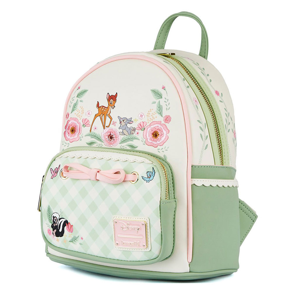 Bambi Springtime Gingham Mini Backpack
