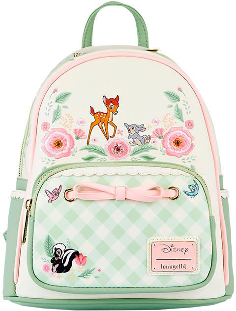 Bambi Springtime Gingham Mini Backpack