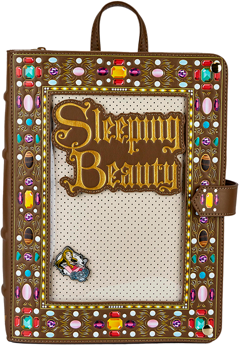 Sleeping Beauty Collector Pin Backpack