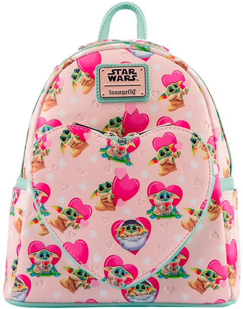 Grogu Valentines Backpack (Prototype Shown) View 7