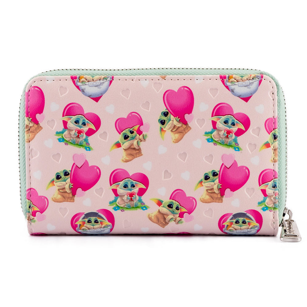 Grogu Valentines Zip Around Wallet (Prototype Shown) View 2