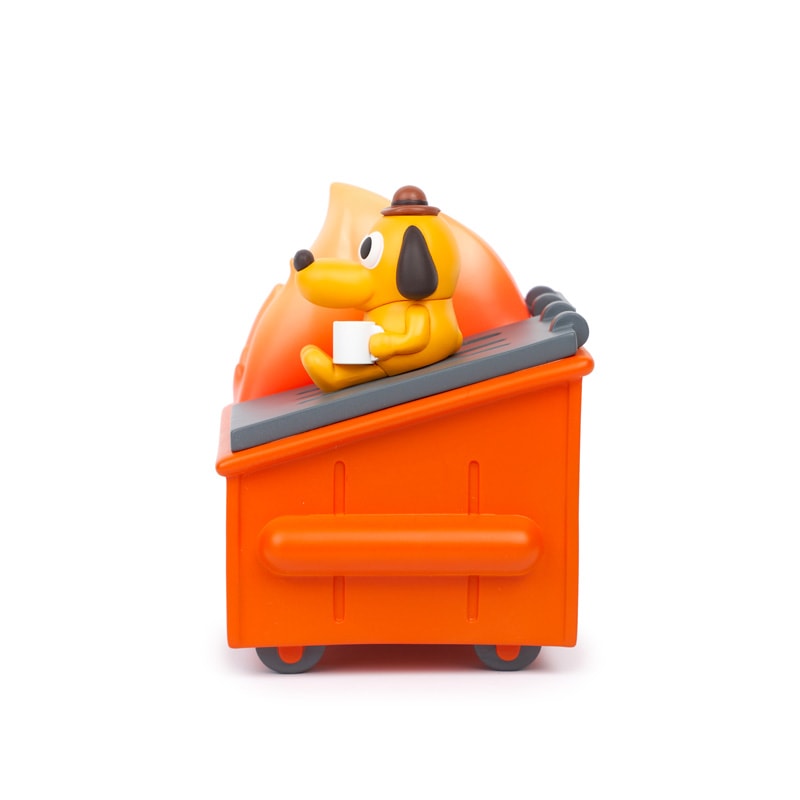 "This is Fine" Dumpster Fire- Prototype Shown