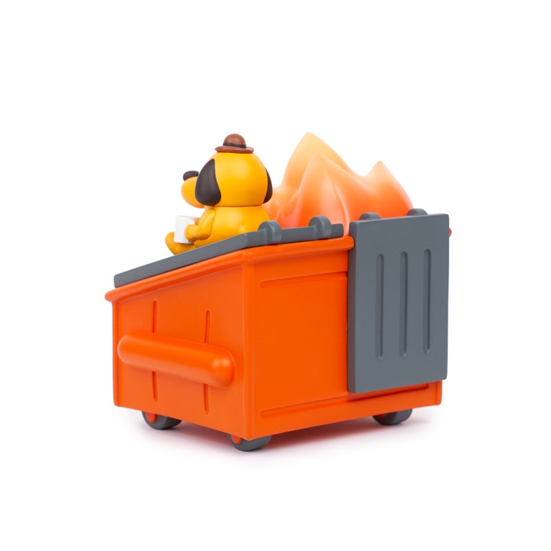 "This is Fine" Dumpster Fire- Prototype Shown
