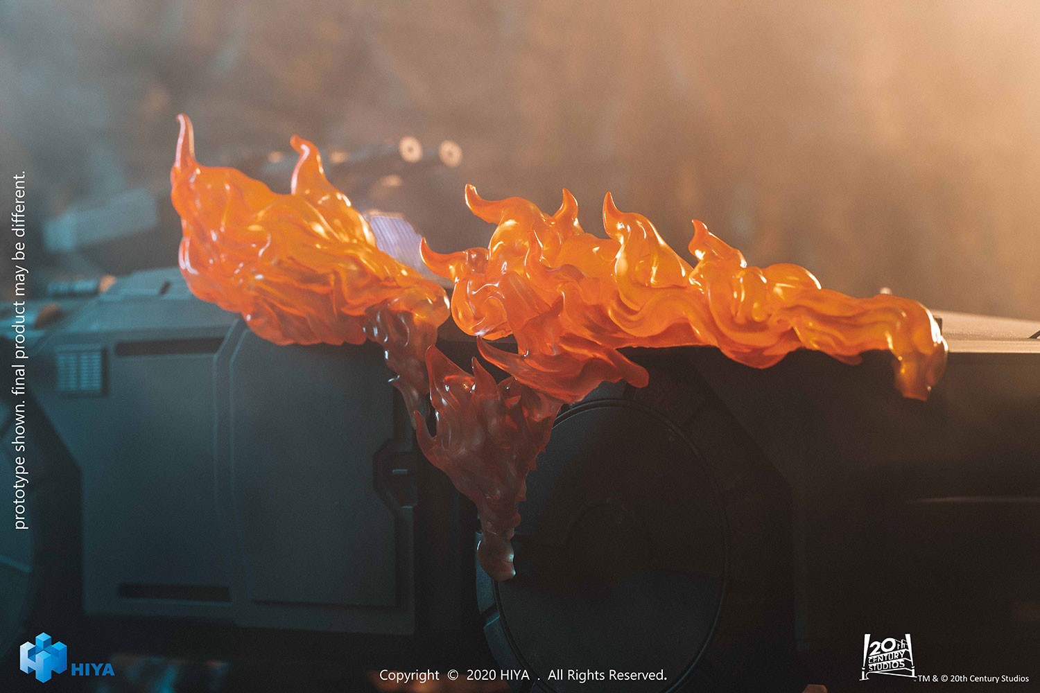 Burning Armored Personnel Carrier (Prototype Shown) View 11