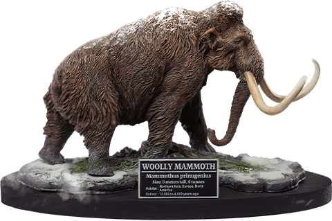 Woolly mammoth outlet figurine