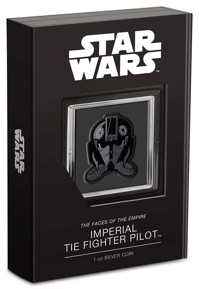 Imperial TIE Fighter Pilot 1oz Silver Coin