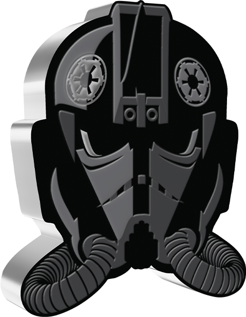 Imperial TIE Fighter Pilot 1oz Silver Coin