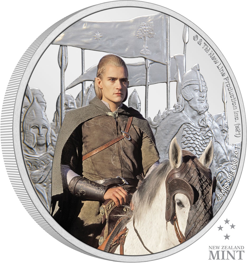 Legolas 1oz Silver Coin View 1