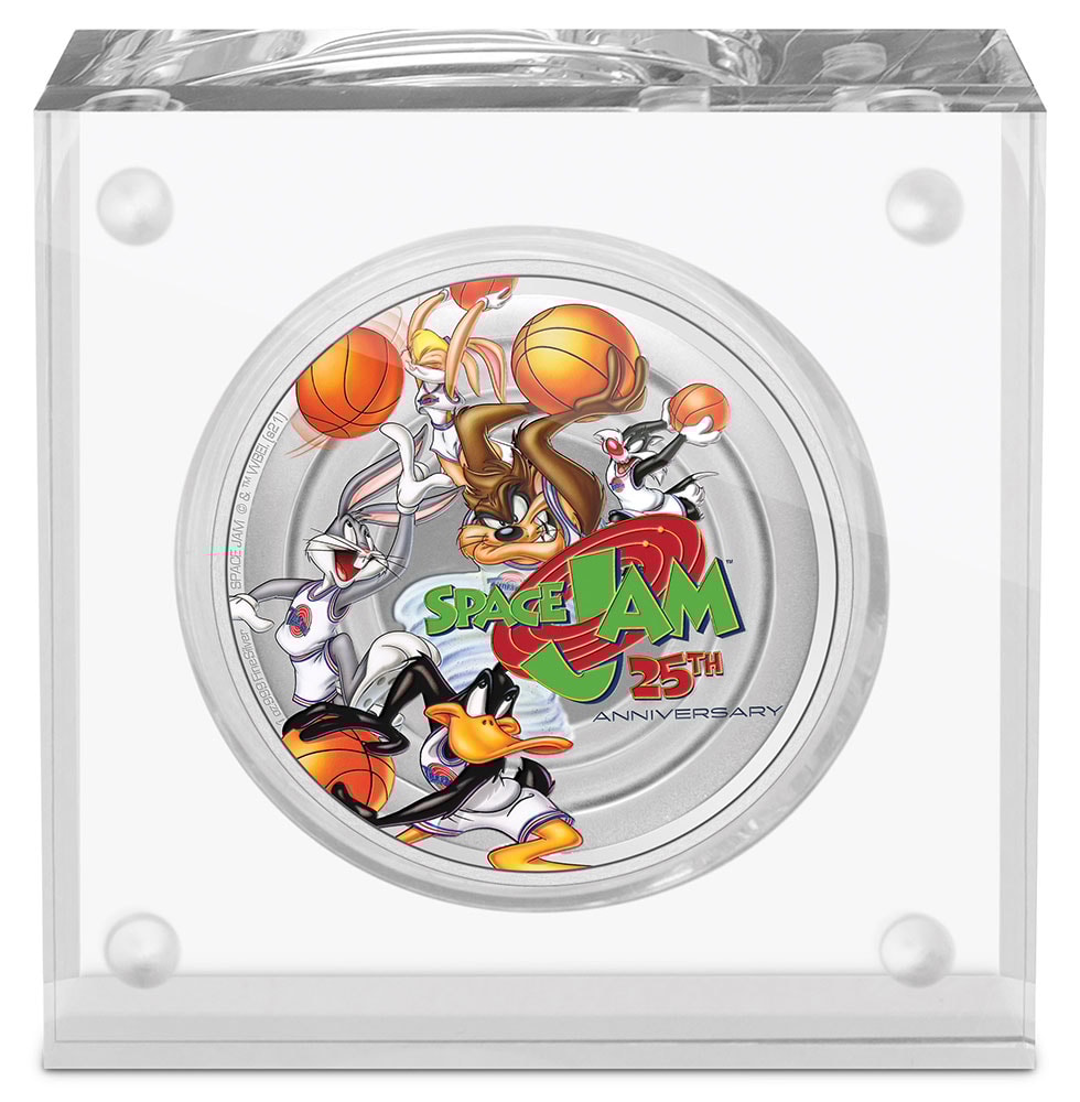 Space Jam 1oz Silver Coin- Prototype Shown