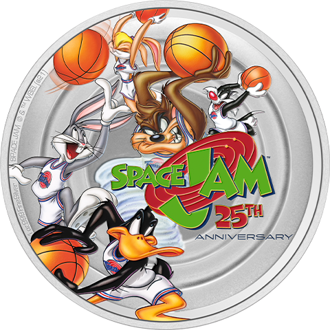 Space Jam 1oz Silver Coin