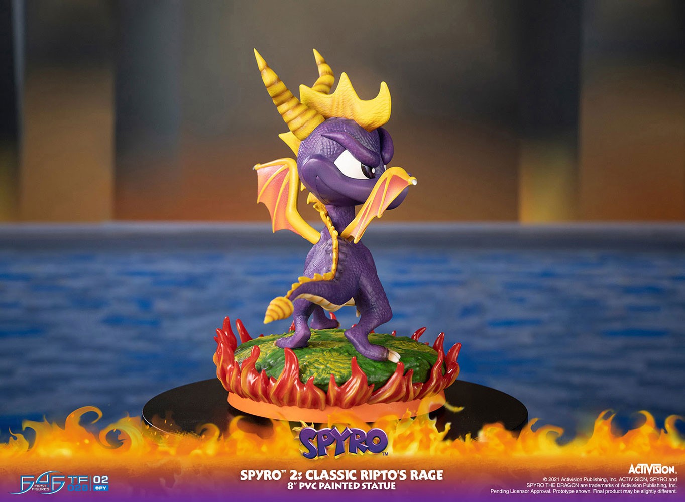 Spyro 2: Classic Ripto's Rage Statue by First 4 Figures