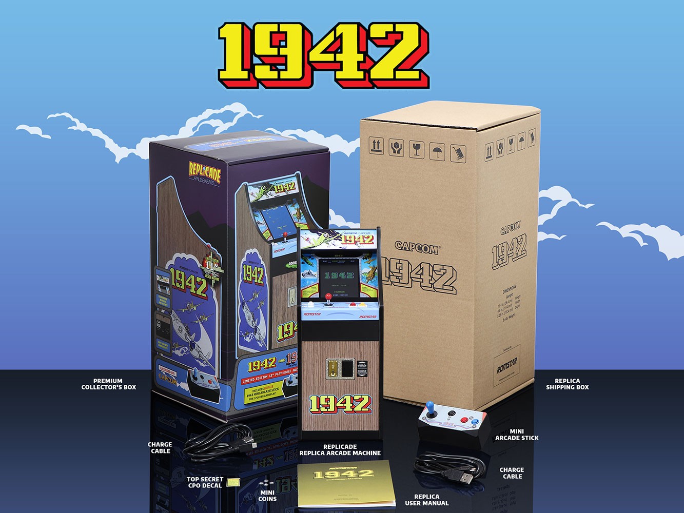 1942 x RepliCade (Prototype Shown) View 1
