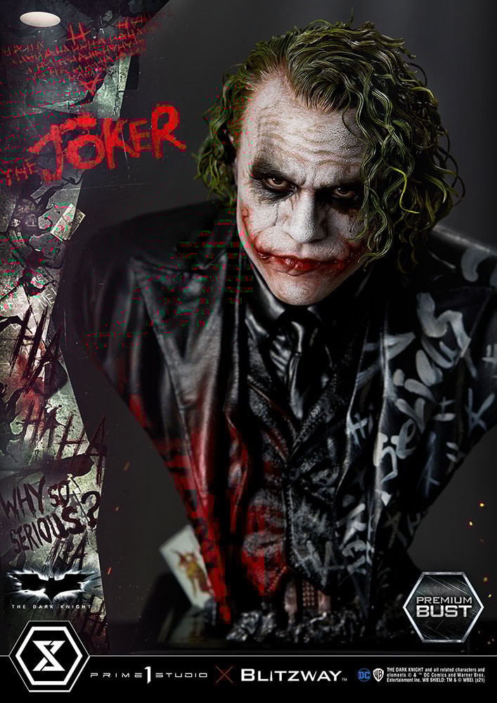 The Joker Bust by Prime 1 Studio X Blitzway | Sideshow