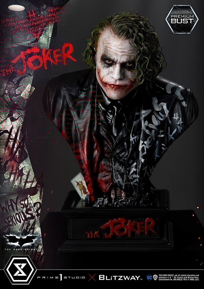 The Joker Bust by Prime 1 Studio X Blitzway | Sideshow