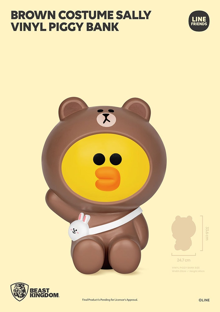 Piggy brown line friends new arrivals
