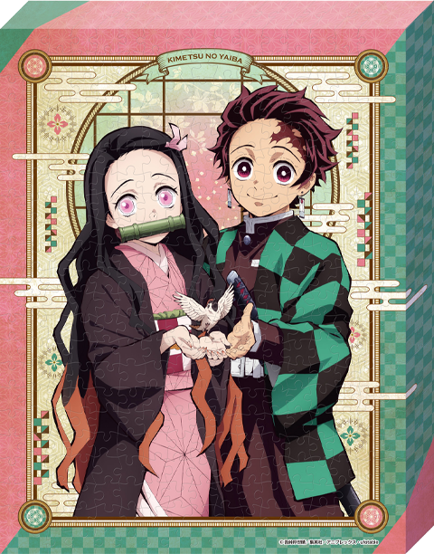 Tanjiro and Nezuko Artboard Jigsaw View 2