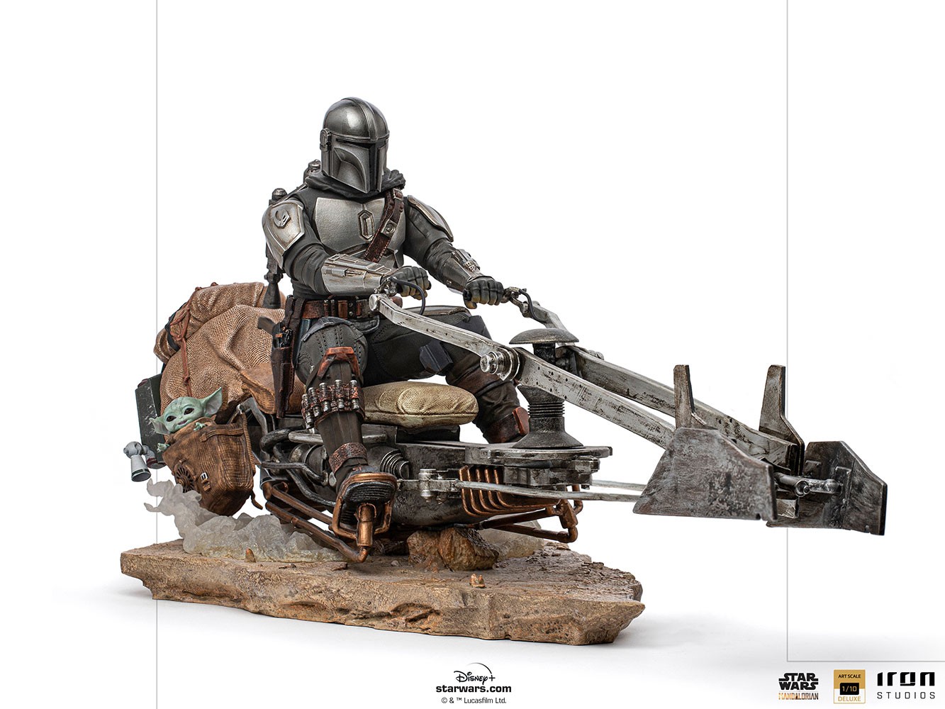 The Mandalorian on Speederbike Deluxe