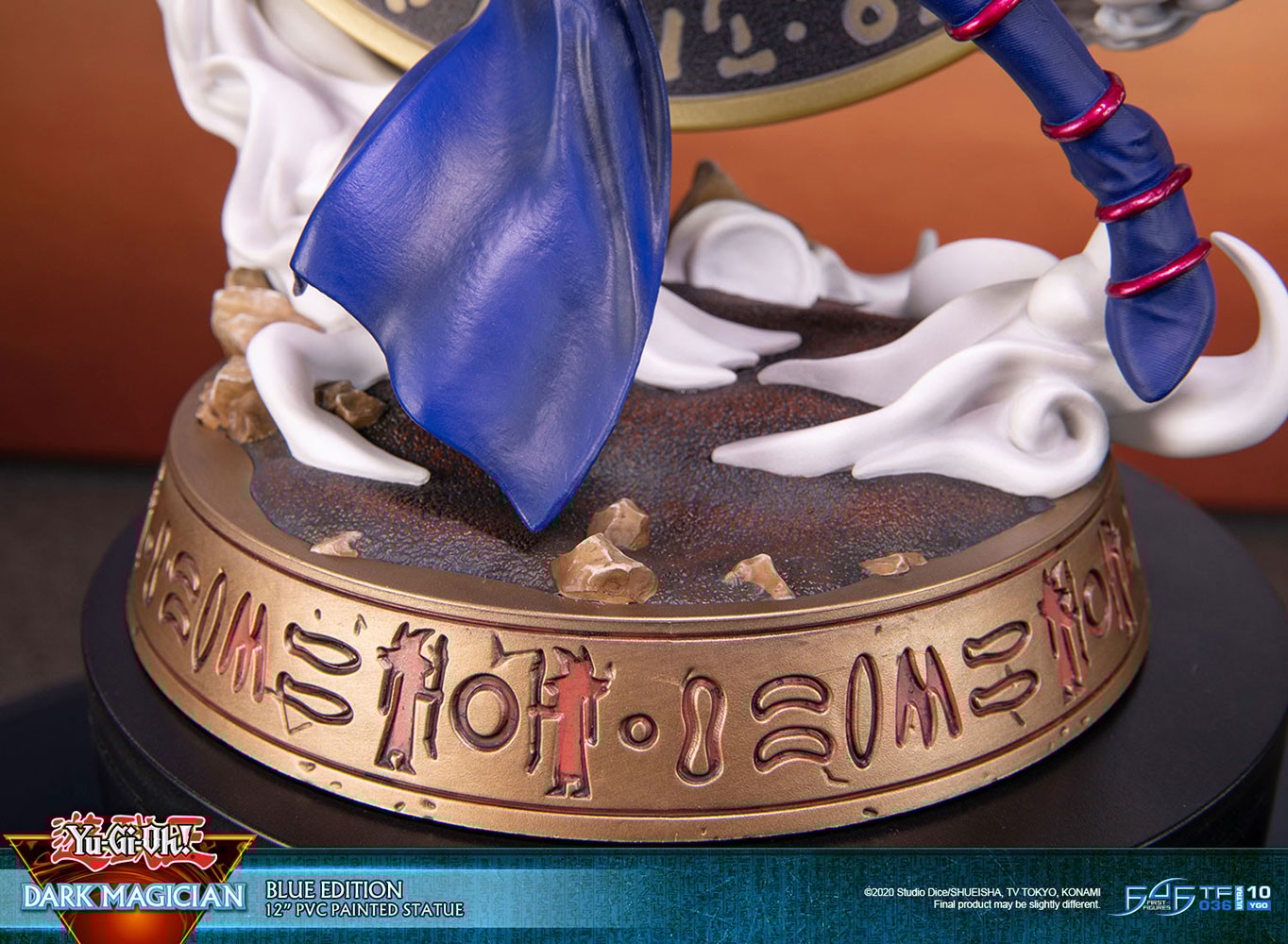Dark Magician (Blue Variant) Statue by First 4 Figures