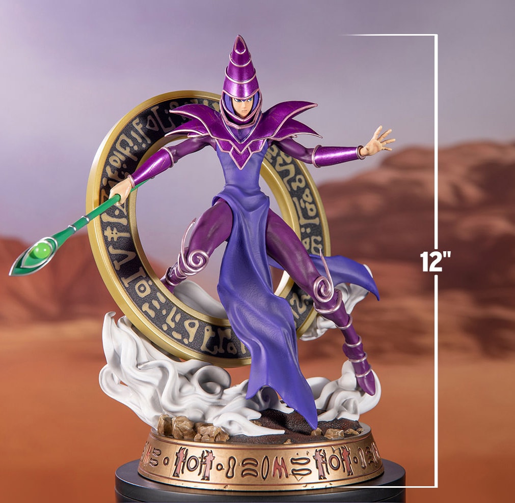 Yu-Gi-Oh! Dark Magician (Purple Variant) Statues  (Prototype Shown) View 2