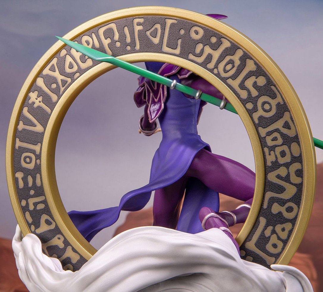 Yu-Gi-Oh! Dark Magician (Purple Variant) Statues  (Prototype Shown) View 4